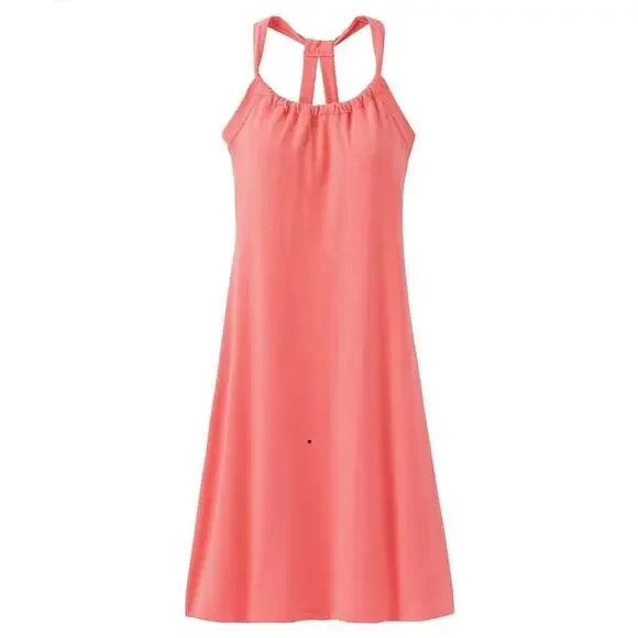 PrAna Women's Quinn Summer Peach Dress Women’s size small - Picture 2 of 7